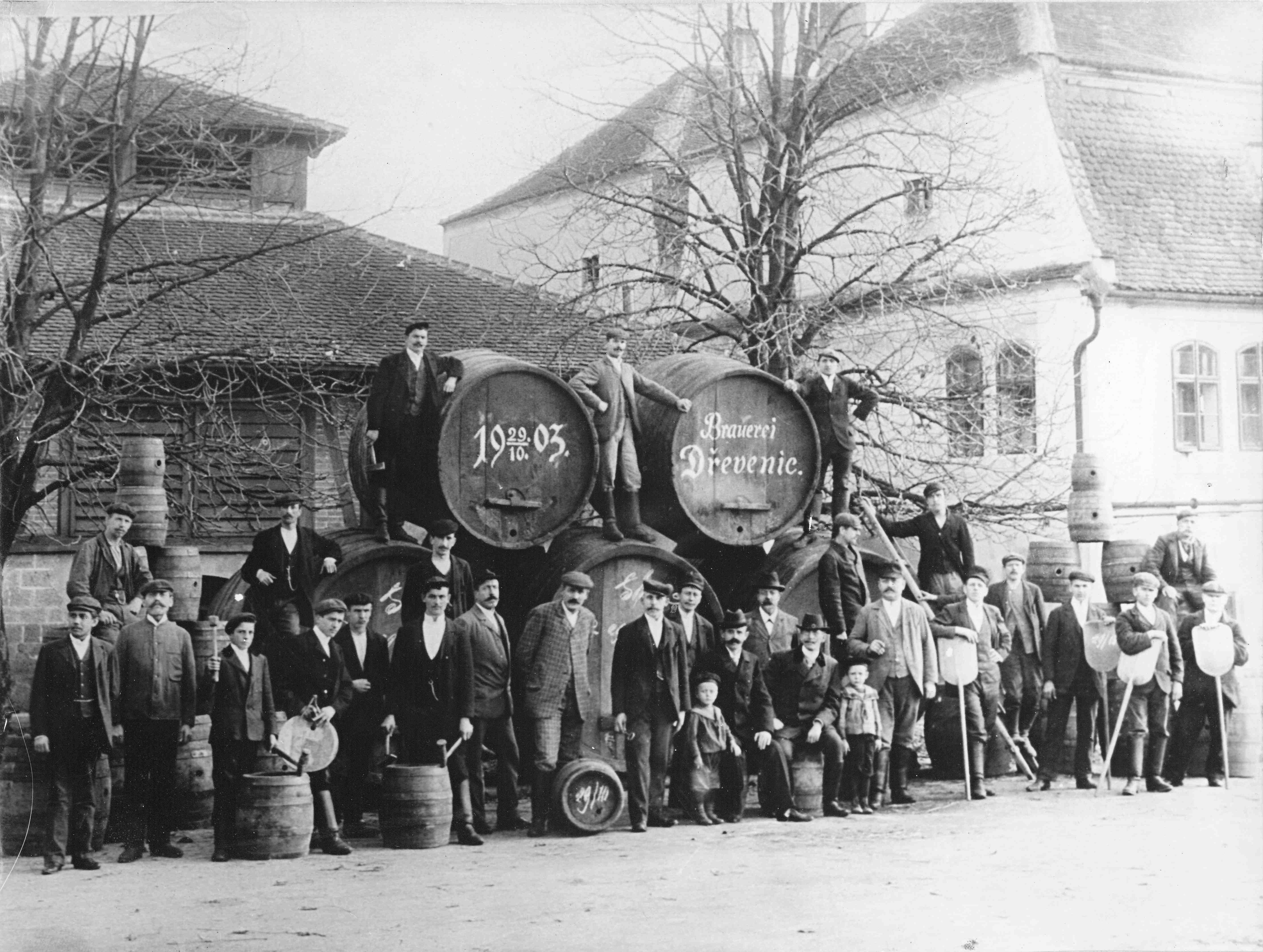 Historie pivovaru a sýrárny ve Dřevěnici
